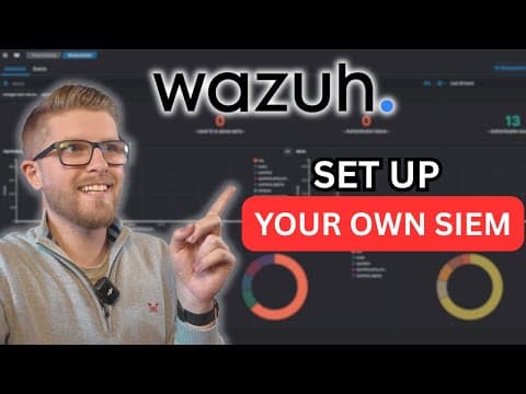 Video thumbnail for Setting Up Your Free Wazuh SIEM from Scratch